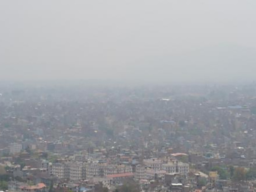 काठमाडौैको प्रदूषण अझै अस्वस्थ, विश्वको पाँचाैँ प्रदूषित शहरमा सूचीकृत