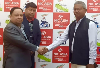 राष्ट्रिय टि-२० च्याम्पियनसिपका लागि एनआईसी एशिया बैंक र मोरङ क्रिकेट एसोसिएसनबीच सम्झौता