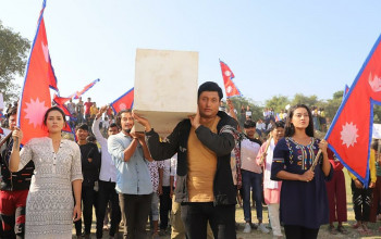 नायक नवल खड्काकाे नेपाली चलचित्र ‘काँडेतार’को छायांकन सकियो