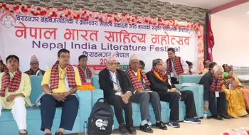 १० बुँदे घोषणापत्र जारी गर्दै नेपाल–भारत साहित्य महोत्सव सम्पन्न