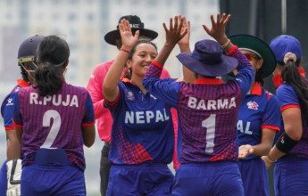 एसीसी महिला प्रिमियम कपमा आज नेपाल र माल्दिभ्सकाे प्रतिस्पर्धा